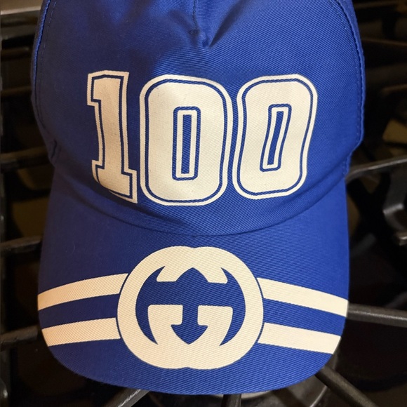 Gucci Blue Cap with White Accents - Picture 2 of 4